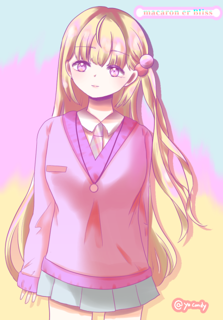 [어서오세요!게임속으로!]신 캐릭터! 마카롱 에르 블리스