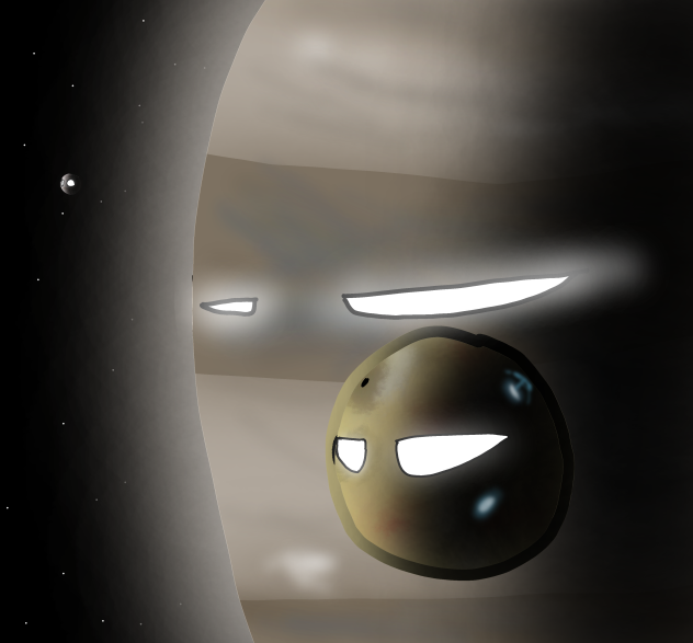 Jupiter And Io - ibisPaint