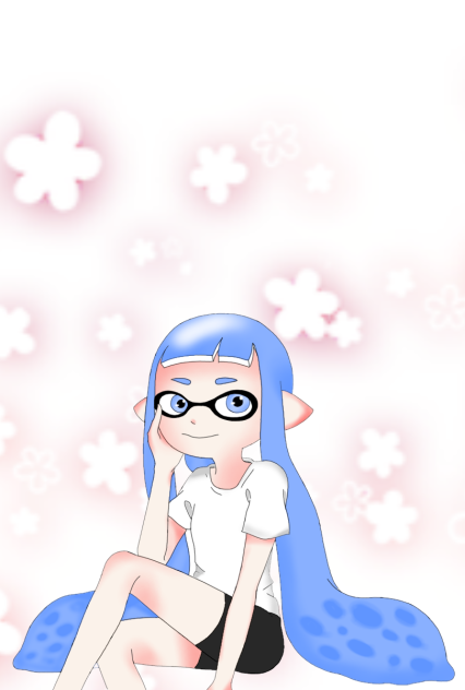 りんごあめ🍭さんの線画をお借りしました
