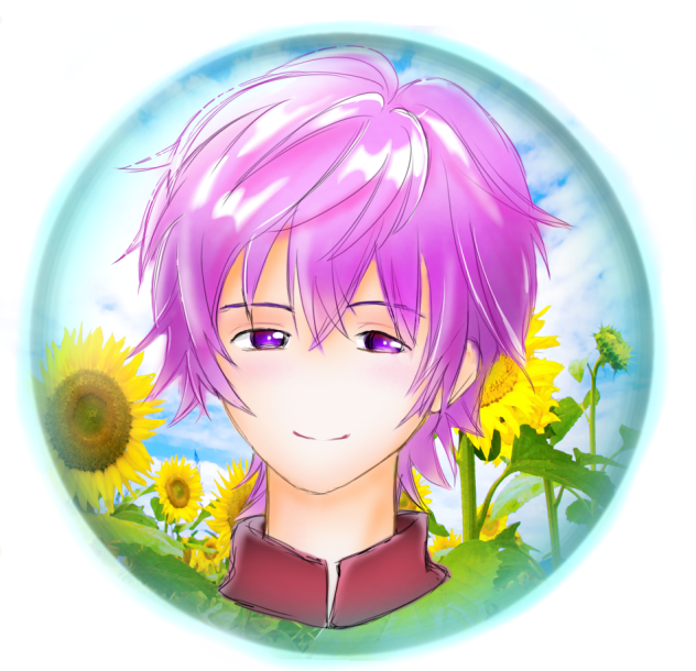 さとみくん缶バッジ風