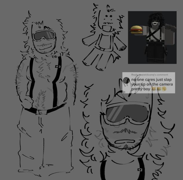 Roblox character doodle