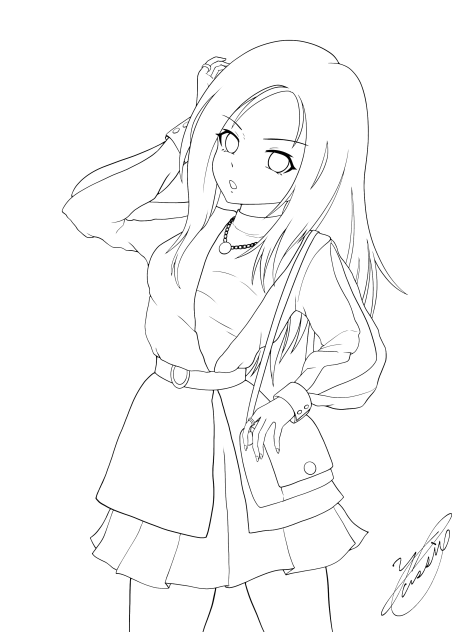 Dating appointments（線画）