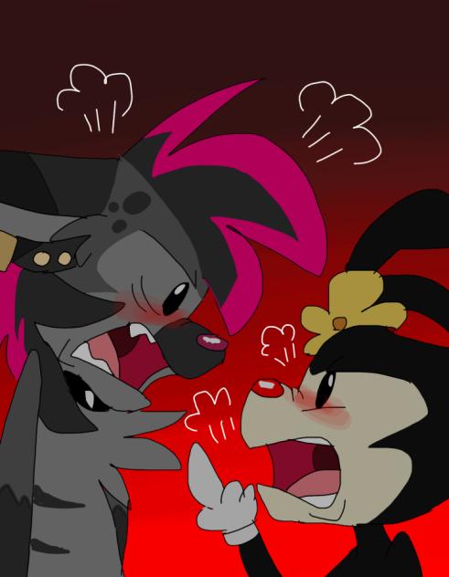 🩷🖤Scout and Dot Argument🖤🩷
