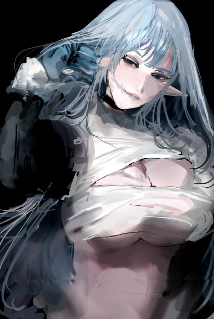傷の女