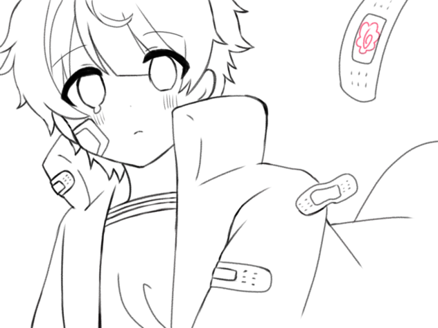 ＋ワンダラー＋　塗り絵