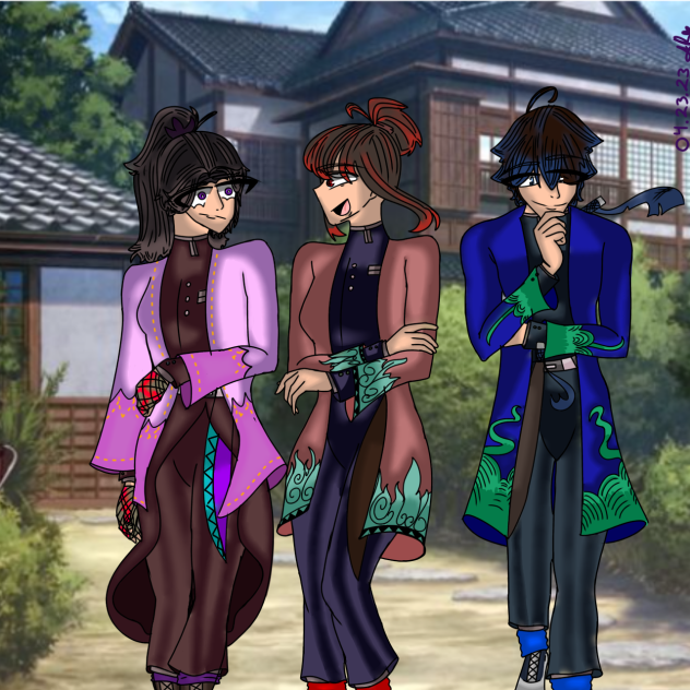 Me and my Bestfriends kny au
