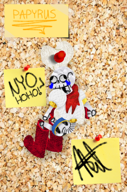 Paper Doll Papyrus - ibisPaint
