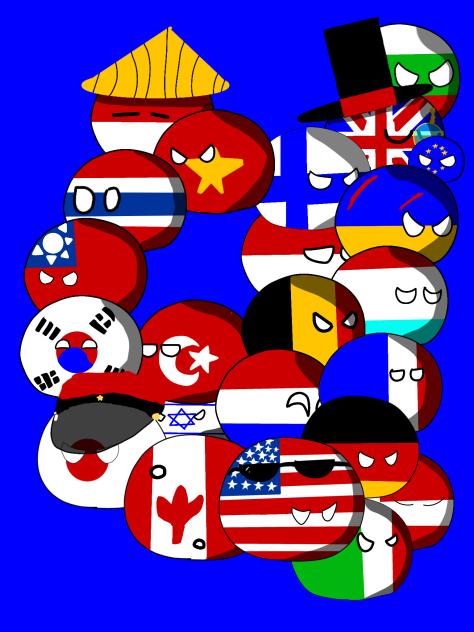 アメリカ陣営の国々