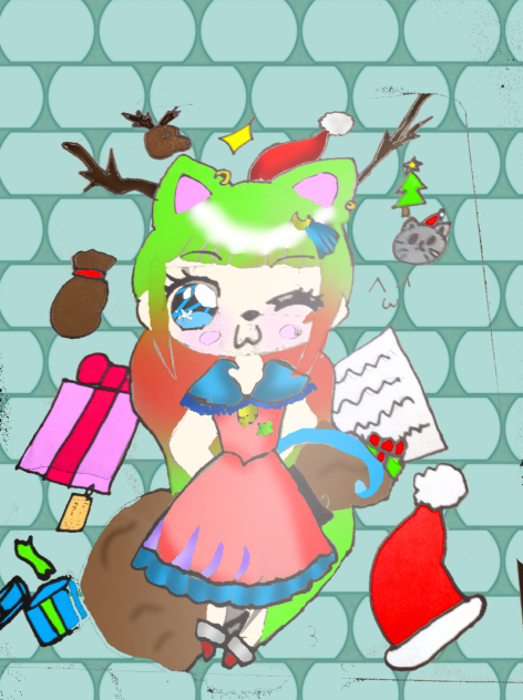 Christmas cat  🐱