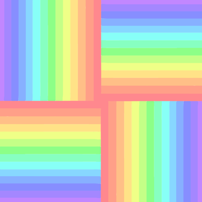How to make a colorful pattern digitally - ibisPaint