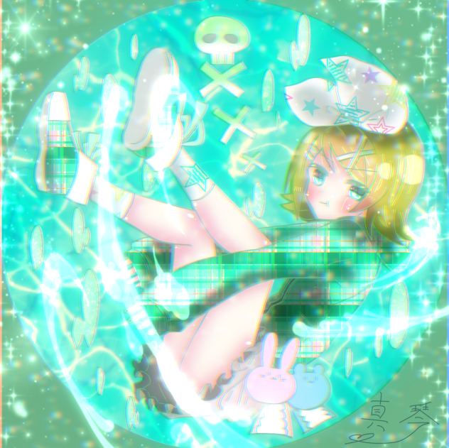 リンちゃん塗りました！！