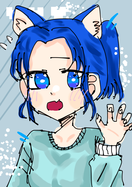 🍎の🌳氏風の絵！