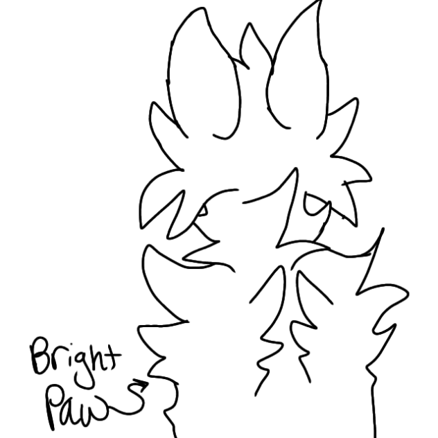 brightpaw casually abt to b traumatized