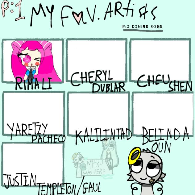 Collab my favorite artists again 🌸💕💥