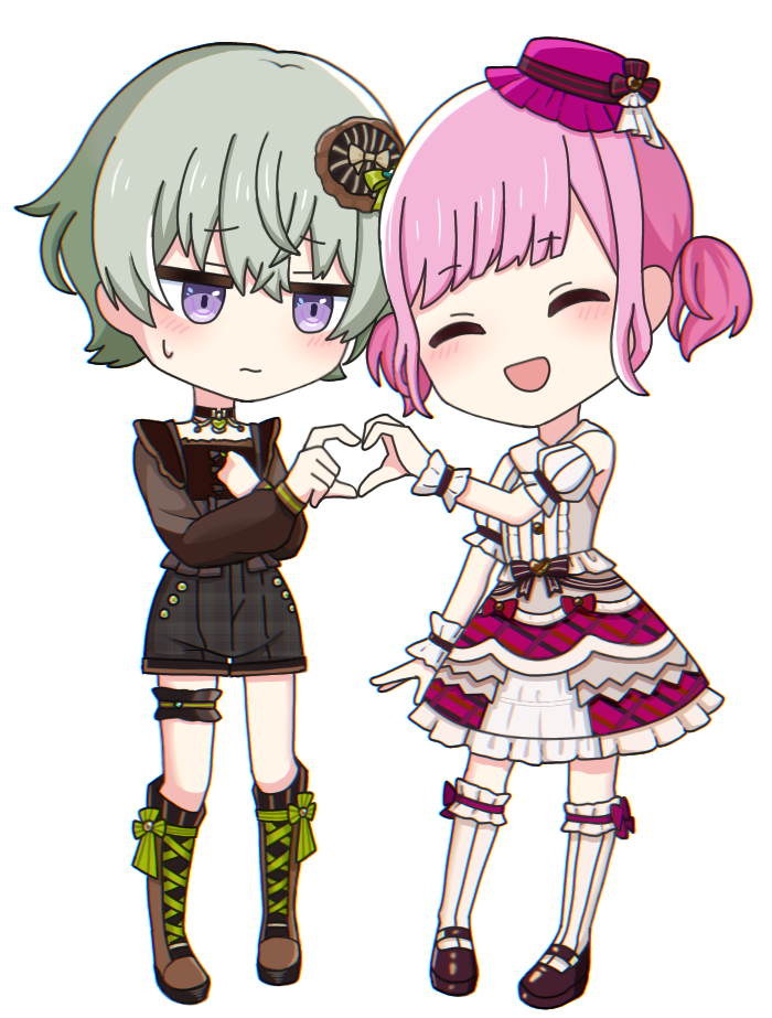 バレンタインえむ×寧々 - ibisPaint