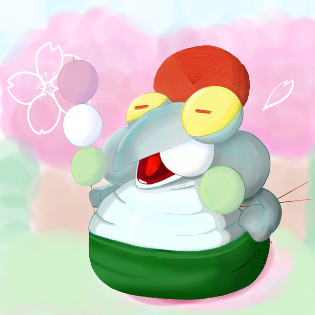花より団子
