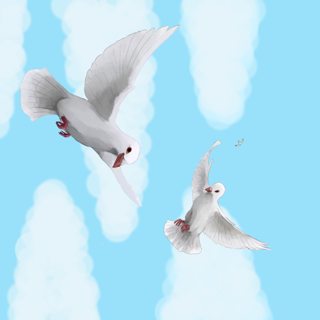 sky of love