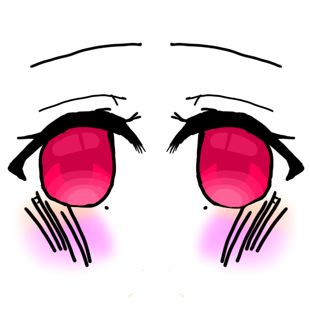 red eyes
