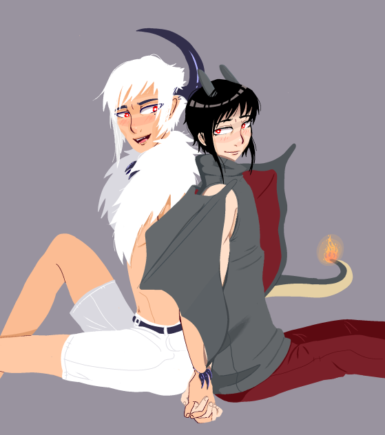 A cute pose for my boyfriends