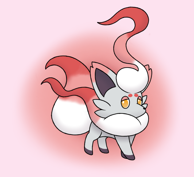Hisui Zorua (Pokemon FanArt) SpeedPaint