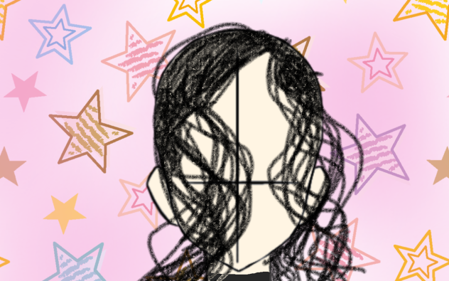 My new oc I can't do the face tho;-;.
