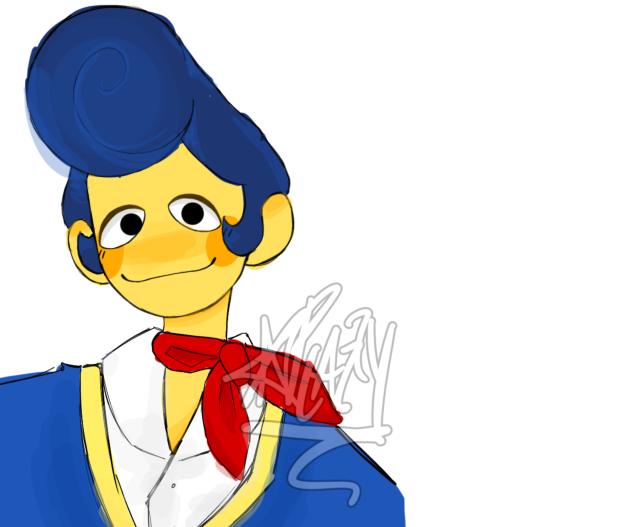 Lazy Wally Darling fan art