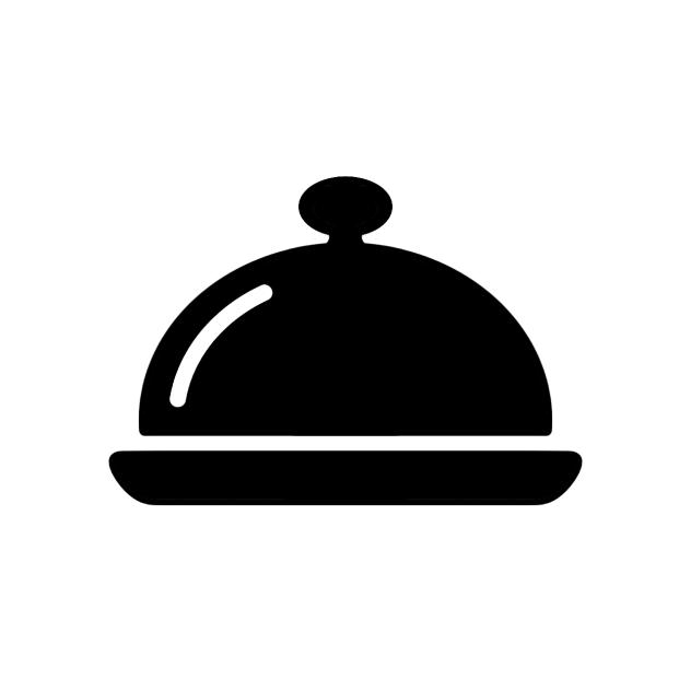 Food cloche icon
