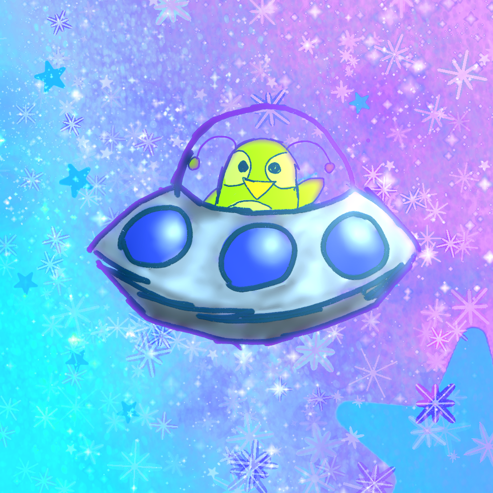 penguin from outer space!! - ibisPaint