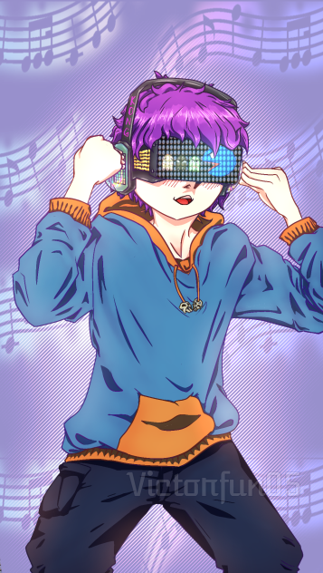 listeng Pacman-Gorillaz
