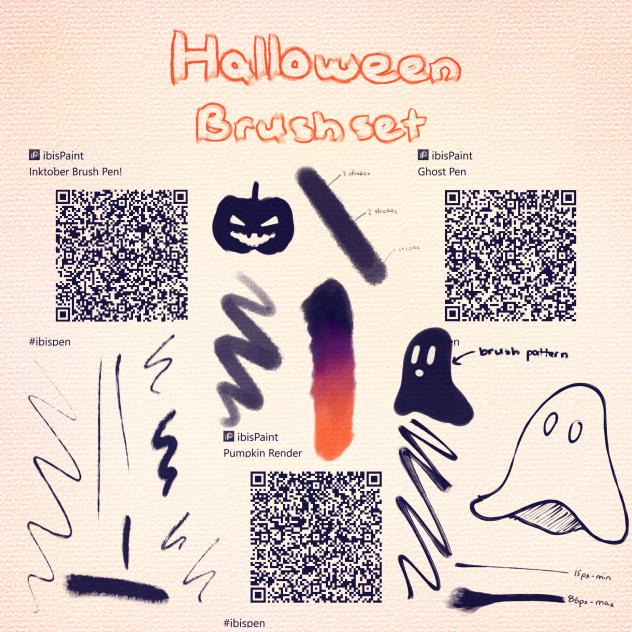 Halloween Brushset