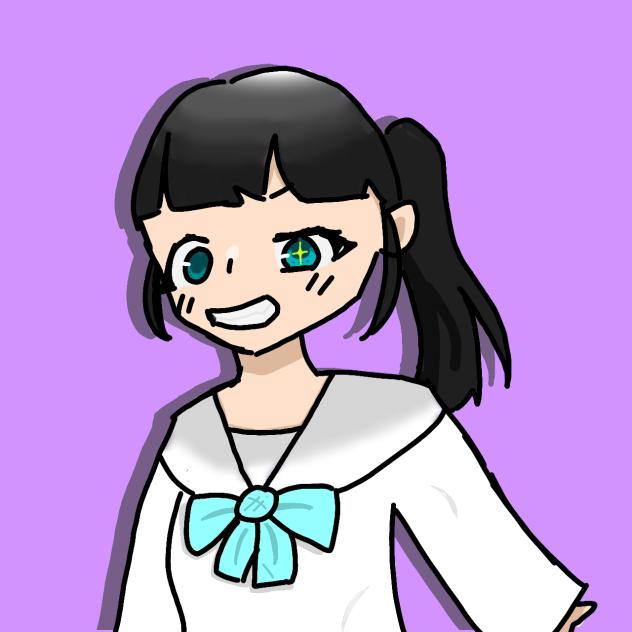 にやっ