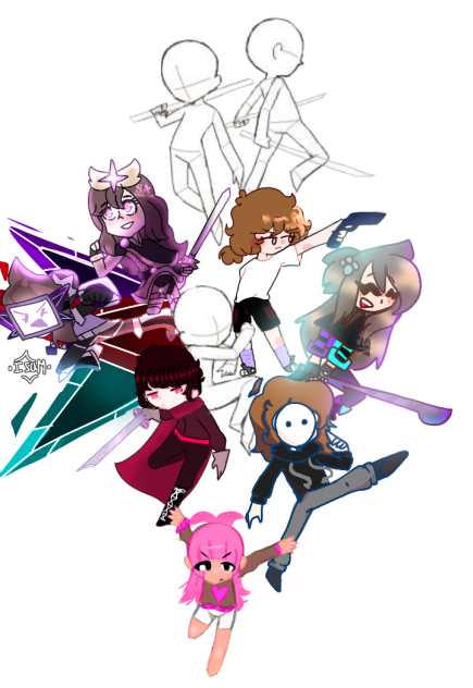 Heroes collab ocomosea - ibisPaint