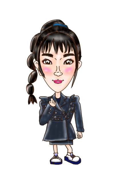似顔絵 GENIC 宇井優良梨