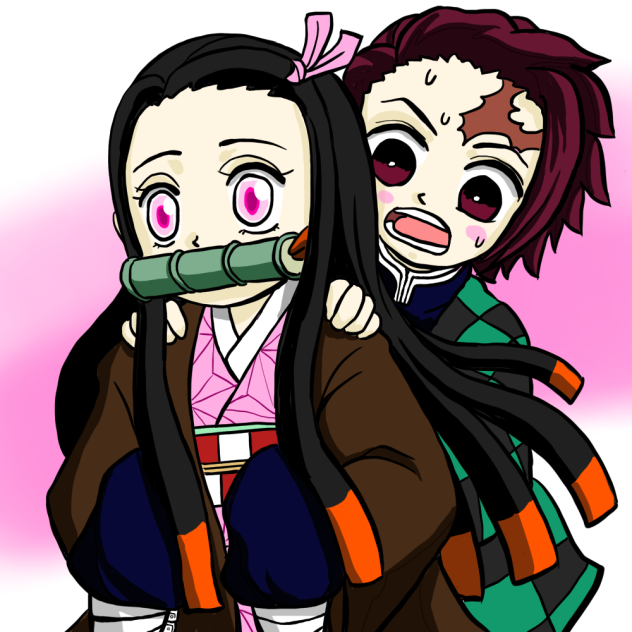 鬼滅の刃 あべこべ炭治郎とねずこ