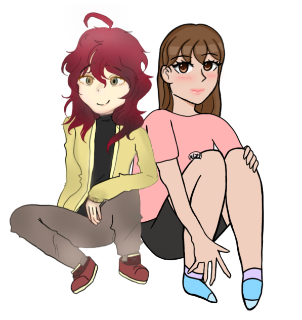 My first collaboration with my friend!❤️