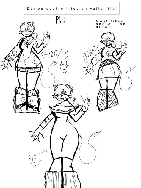 Demon cookie does ~fashion~