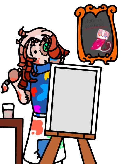 Stay still!! She’s drawing you!
