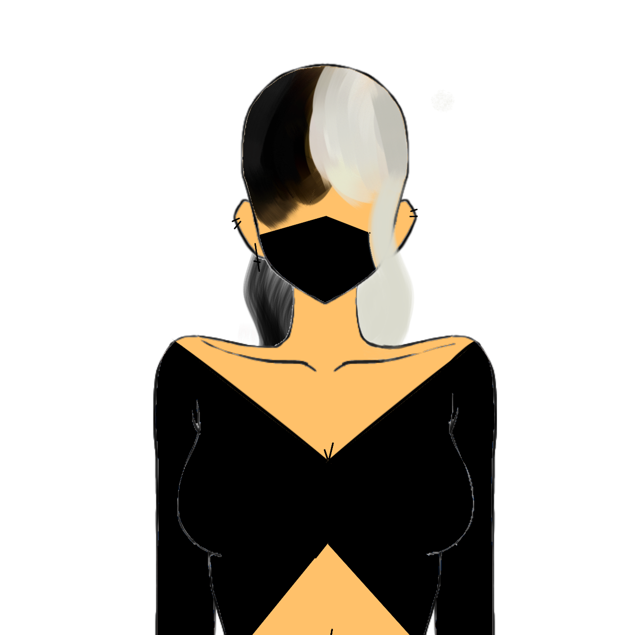 black and white - ibisPaint
