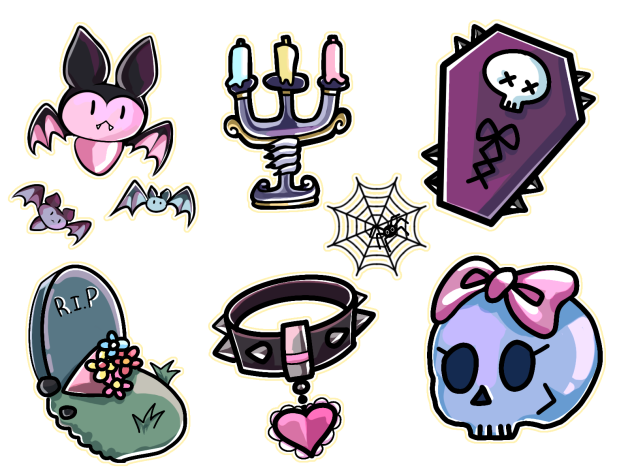 Gothic Stikers