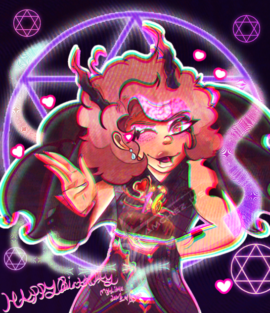 Asmo for my Bff’s birthday 🎂🩷