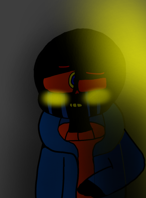 ErrorSans See's a light....#Speed Paint - ibisPaint