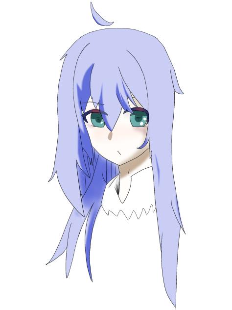 One of my first anime drawing