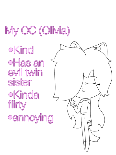 Get to know my OC,Olivia!