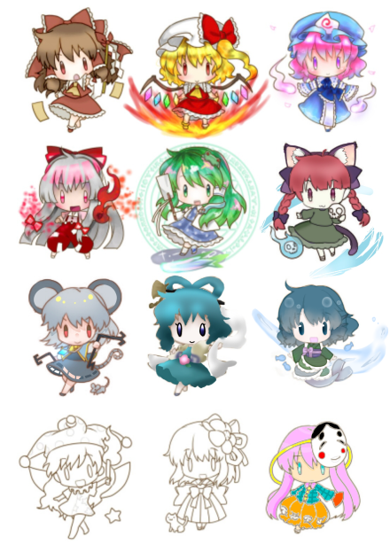 合作！わかさぎ姫！