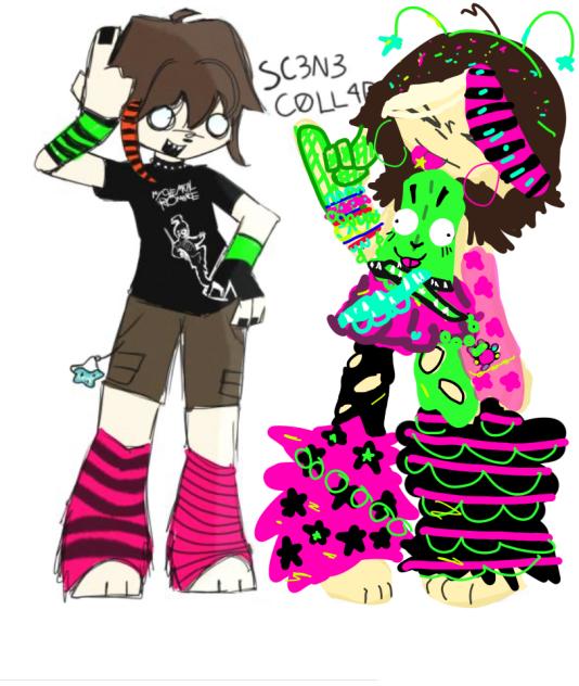 SCENE COLLAB WITH CHABA✨
