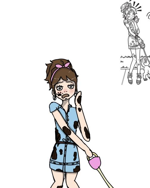 My redraw of Nikki from dork diaries