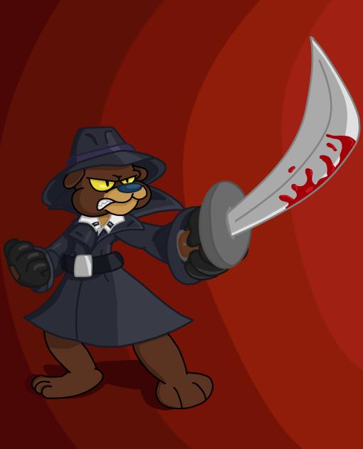 Angry bear dude (But with a sword!)