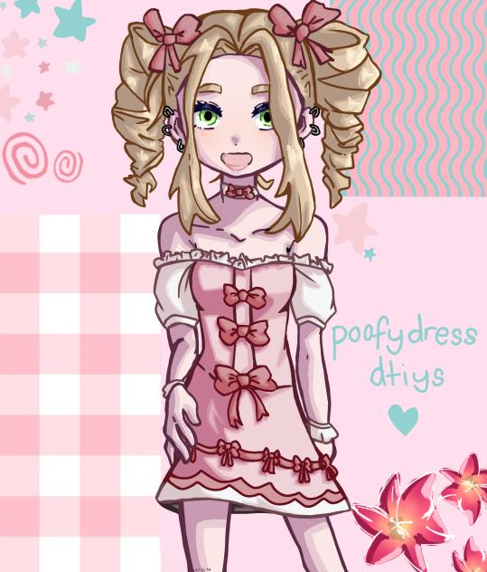 Poofy Dress DTIYS 🎀