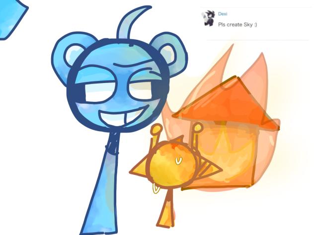 Dont mad at him he is just a kidxP