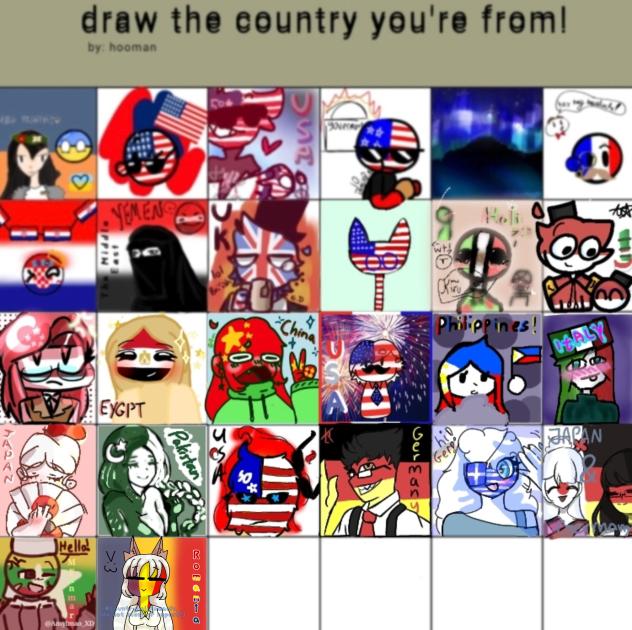 Countryhuman collab!!